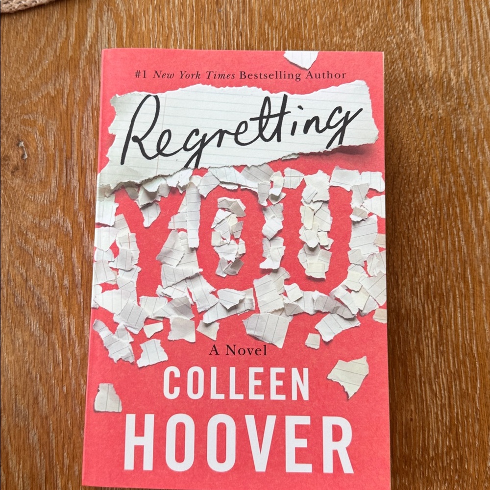 Regretting You by Colleen Hoover Book